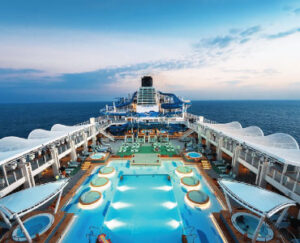 Aroya Cruise Top View swimming pool